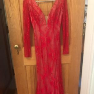 Sherry Hill Red Lace